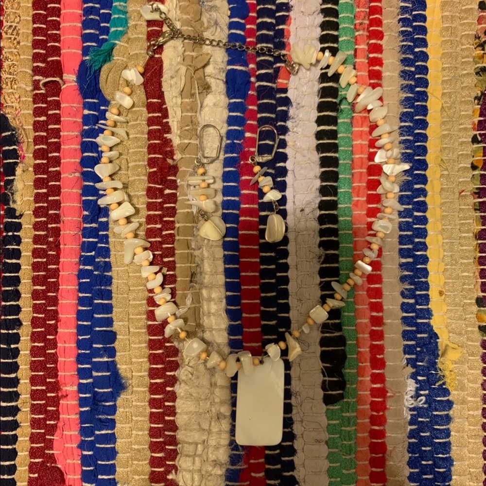 Matching Necklace and Earring Set